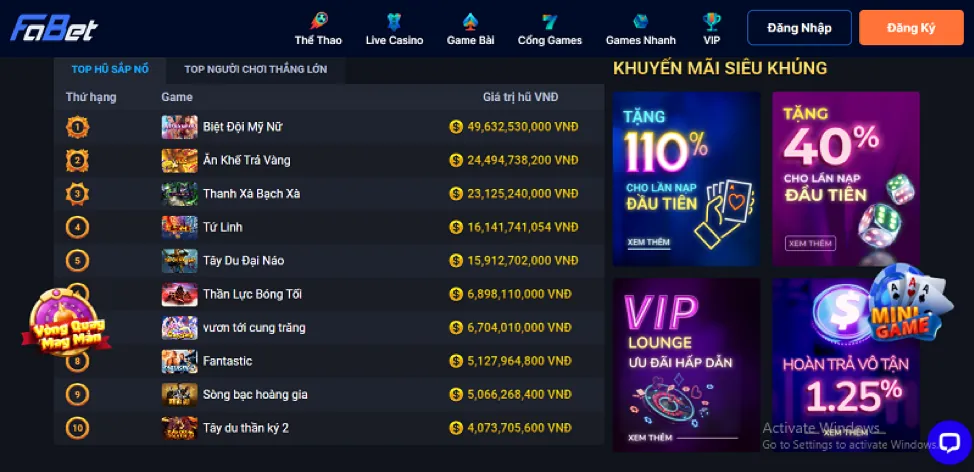 Game Nổ Hũ Phiêu Lưu